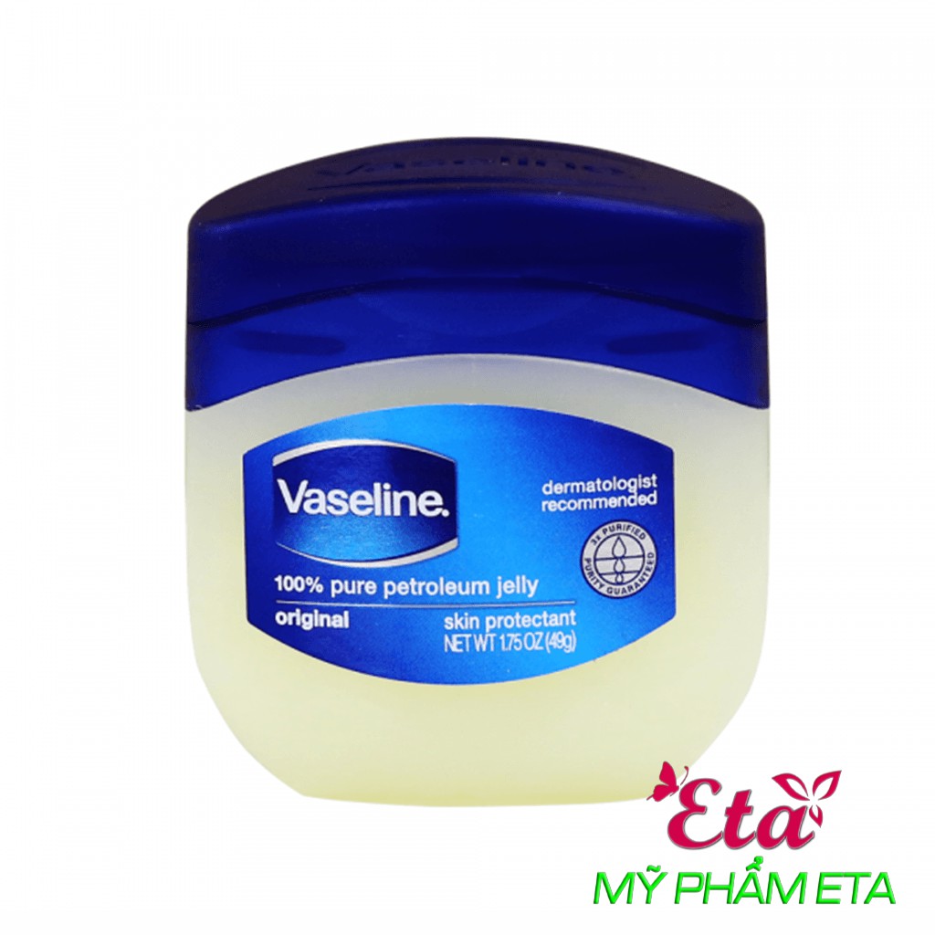 Sáp dưỡng ẩm đa năng VASELINE 100% Pure Petroleum Jelly Original Mỹ 49g