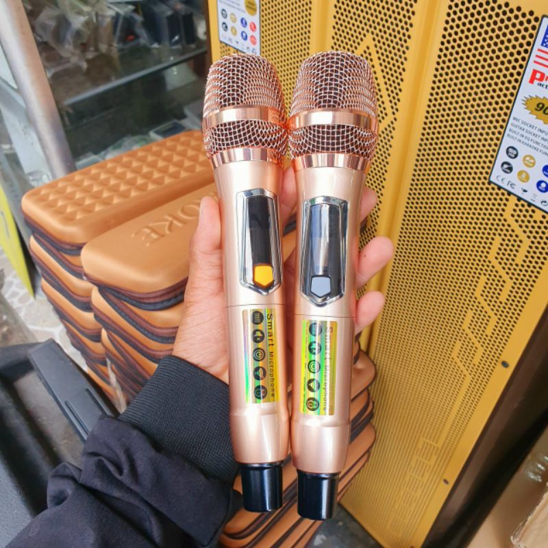 Micro loa kéo UHF củ mic ki vàng thay thế các loại loa kéo
