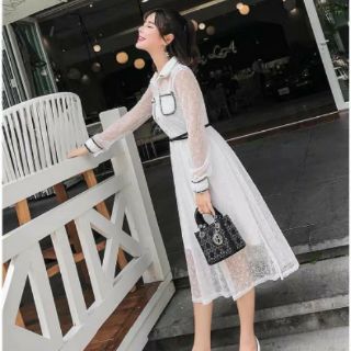 Váy Ren Quảng Châu( ảnh thật)