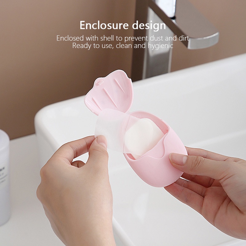 Hộp Xà Phòng Giấy mini Dùng Một Lần Cho Bé JP5