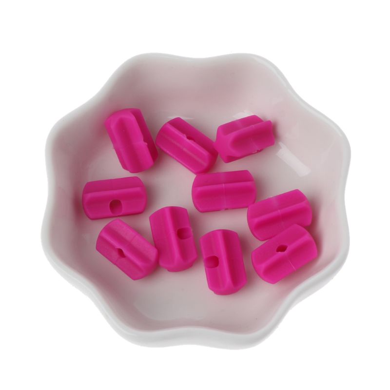Set 10 Đồ Chơi Gặm Nướu Cho Bé Hình Ngôi Sao Chất Liệu Silicone