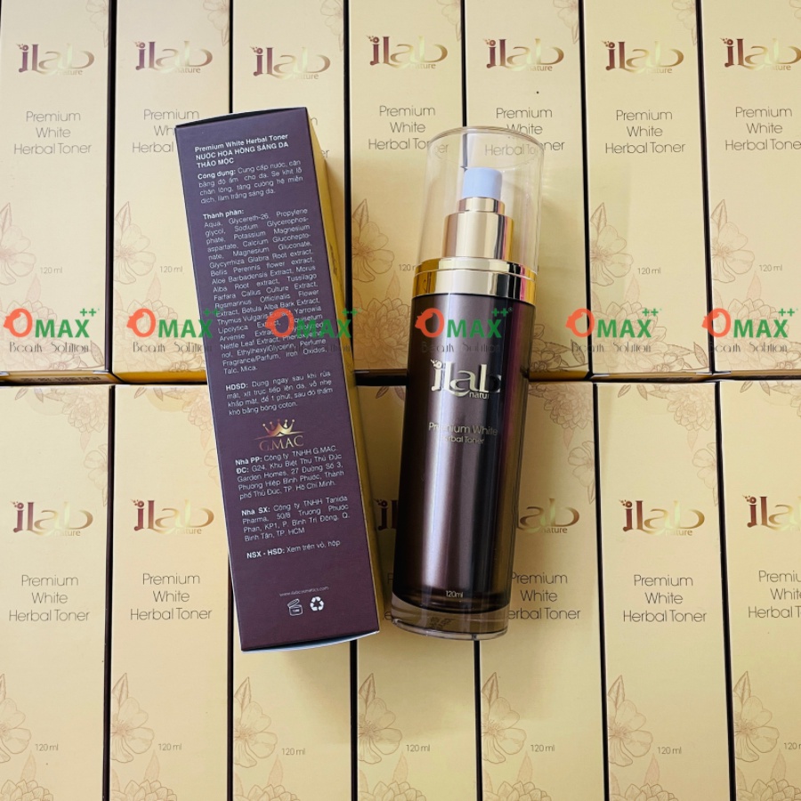 NƯỚC HOA HỒNG THẢO MỘC ILAB - CÂN BẰNG ĐỘ pH - TRẮNG DA - LÀM MÁT - THÚC ĐẨY QUÁ TRÌNH MỀM MỊN DA 120ml