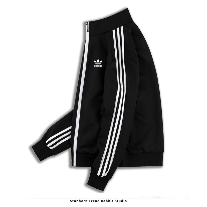 Áo Khoác Thể Thao Adidas 100% Cổ Đứng Thời Trang Cho Nam Nữ