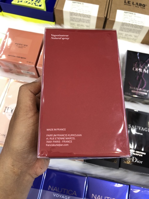 Nước Hoa Unisex Maison Francis Kurkdjian Baccarat Rouge 540 Extrait De Parfum - Scent of Perfumes