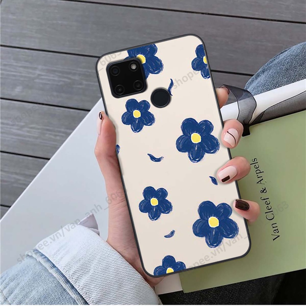 Ốp lưng Realme C20 / C21Y in hình hoa, gấu rich bear nghệ thuật, thời trang