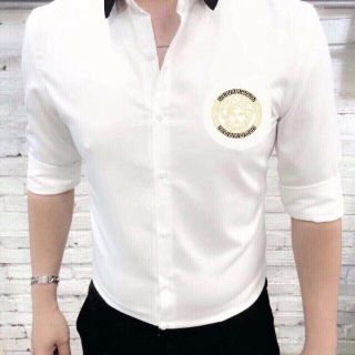 FREESHIP 99K_ ÁO SƠ MI LỤA SOÁI CA HỌA TIẾT VERSACE 3D CAO CẤP