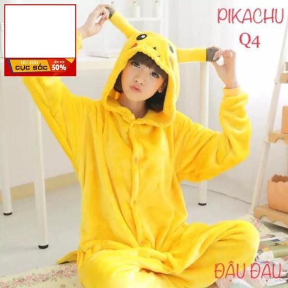 BỘ ĐỒ HÌNH THÚ PIKACHU