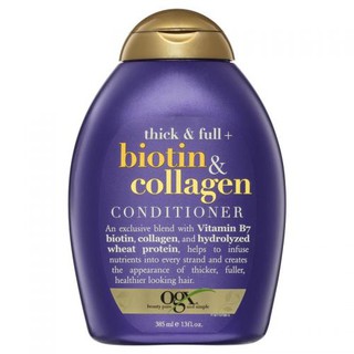 Dầu xả Thick & Full Biotin & Collagen Conditioner 385ml
