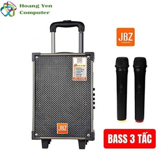 [Tặng 2 Micro] Loa kéo Karaoke Bluetooth JBZ NE109 Bass 3 tấc, remote - BH 6 tháng - Hoàng Yến Computer