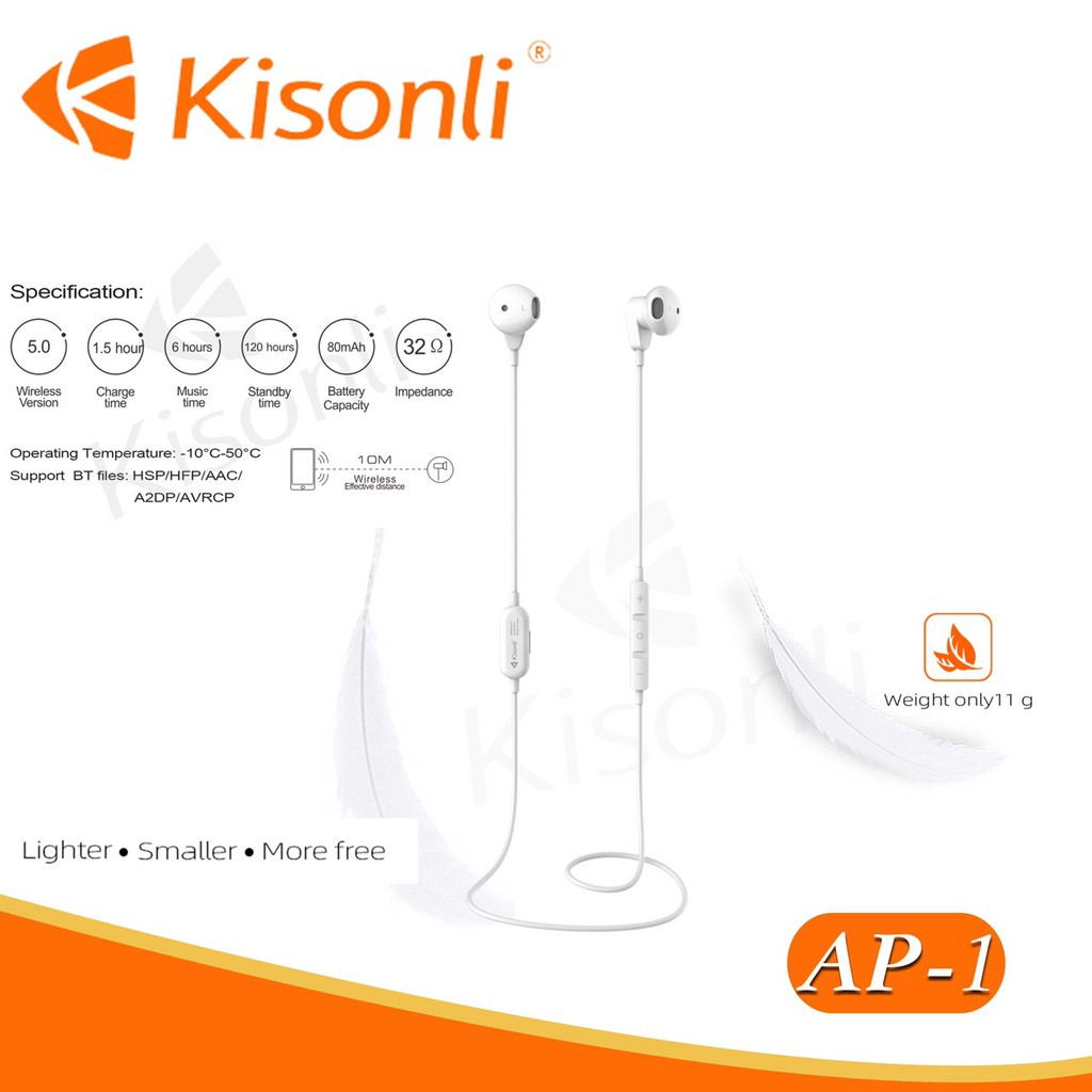 Tai Nghe Bluetooth Kisonli AP-1