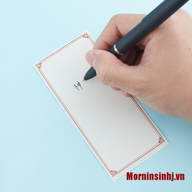 ✨Morninsinhj Classic Vintage Border Note Series Memo Pad Diary Stationary Flakes Scrapbook