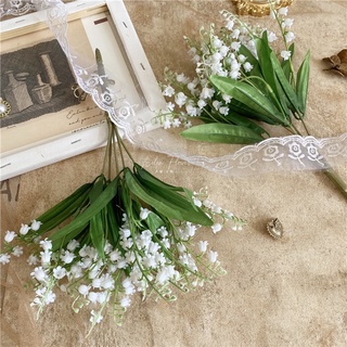 Hoa linh lan bằng nhựa cao cấp mềm mại