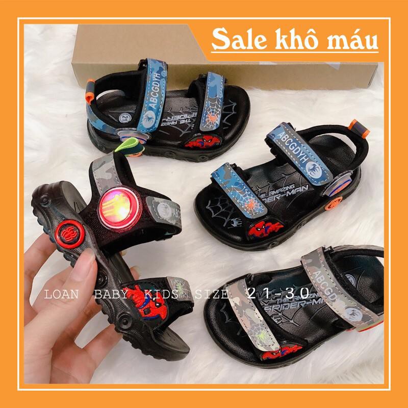 SANDAN SIÊU NHÂN BÉ TRAI HÀNG SIÊU NHẸ SIZe 21-30
