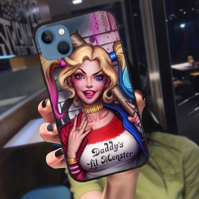 Ốp Điện Thoại Mềm In Hình Harley Quinn Cho iPhone 11 11 Pro 11 Pro Max 12 12 Mini 12 Pro Max