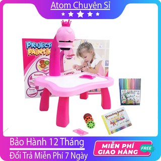 💥Hàng Loại 1 Cỡ Lớn💥Bàn Vẽ Thông Minh-Bàn Học Cho Bé Có Đèn Chiếu Sáng Thông Minh Có Nhạc Tặng Kèm Bút