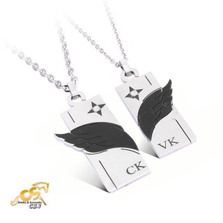 Dây chuyền cặp đôi inox Vợ Chông VK CK