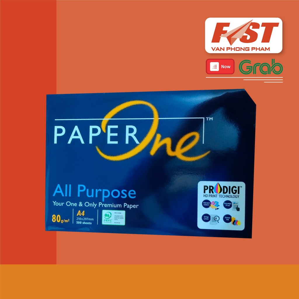 [Nowship] Giấy In A4 Paper One 70g, 80g - Chính Hãng Indonexia