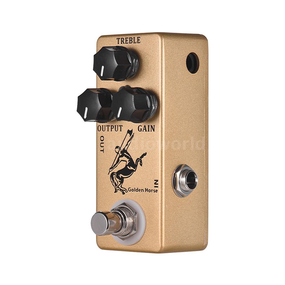 AIDO♦MOSKY Silver Horse Overdrive Boost Guitar Effect Pedal Full Metal Shell True Bypass