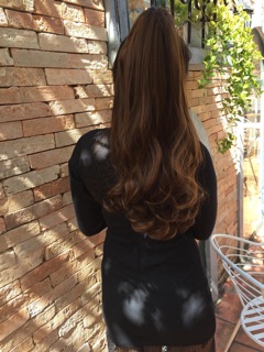 Tóc ngoạm xoăn 55cm