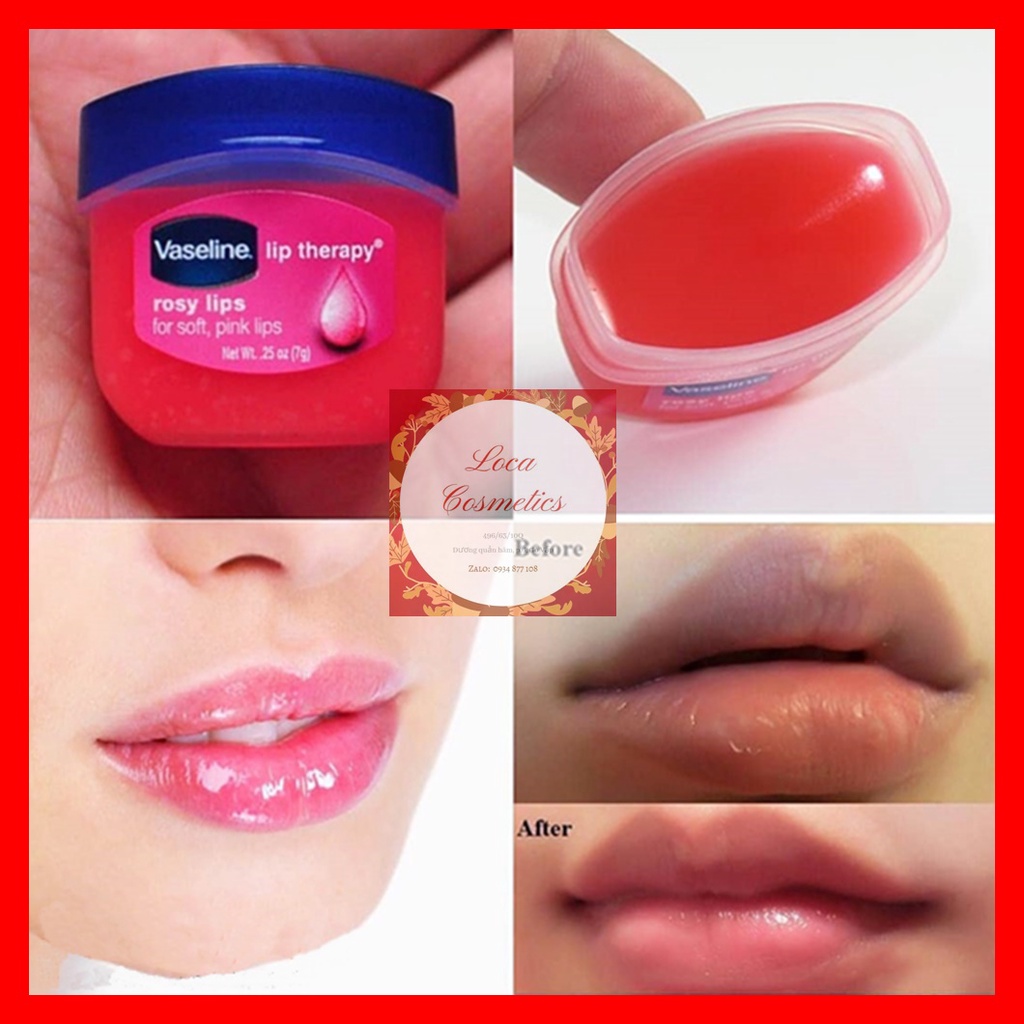 [SẴN] Sáp Dưỡng Môi Vaseline Lip Therapy 7g