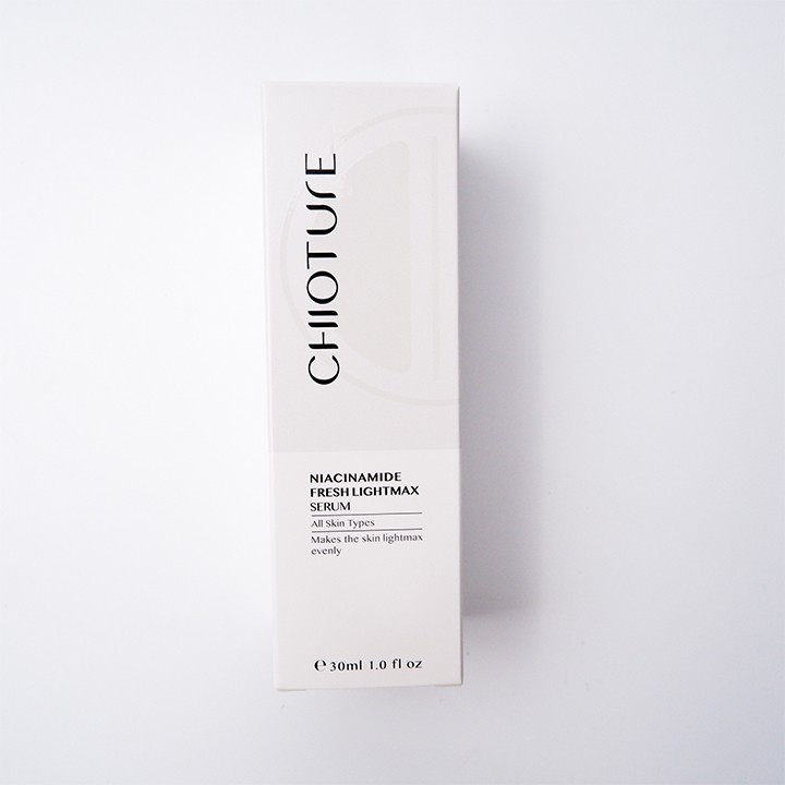 Serum Chioture Niacinamide Fresh Lightmax cấp ẩm làm sáng da giảm thâm mụn và se khít lỗ chân lông 30ml