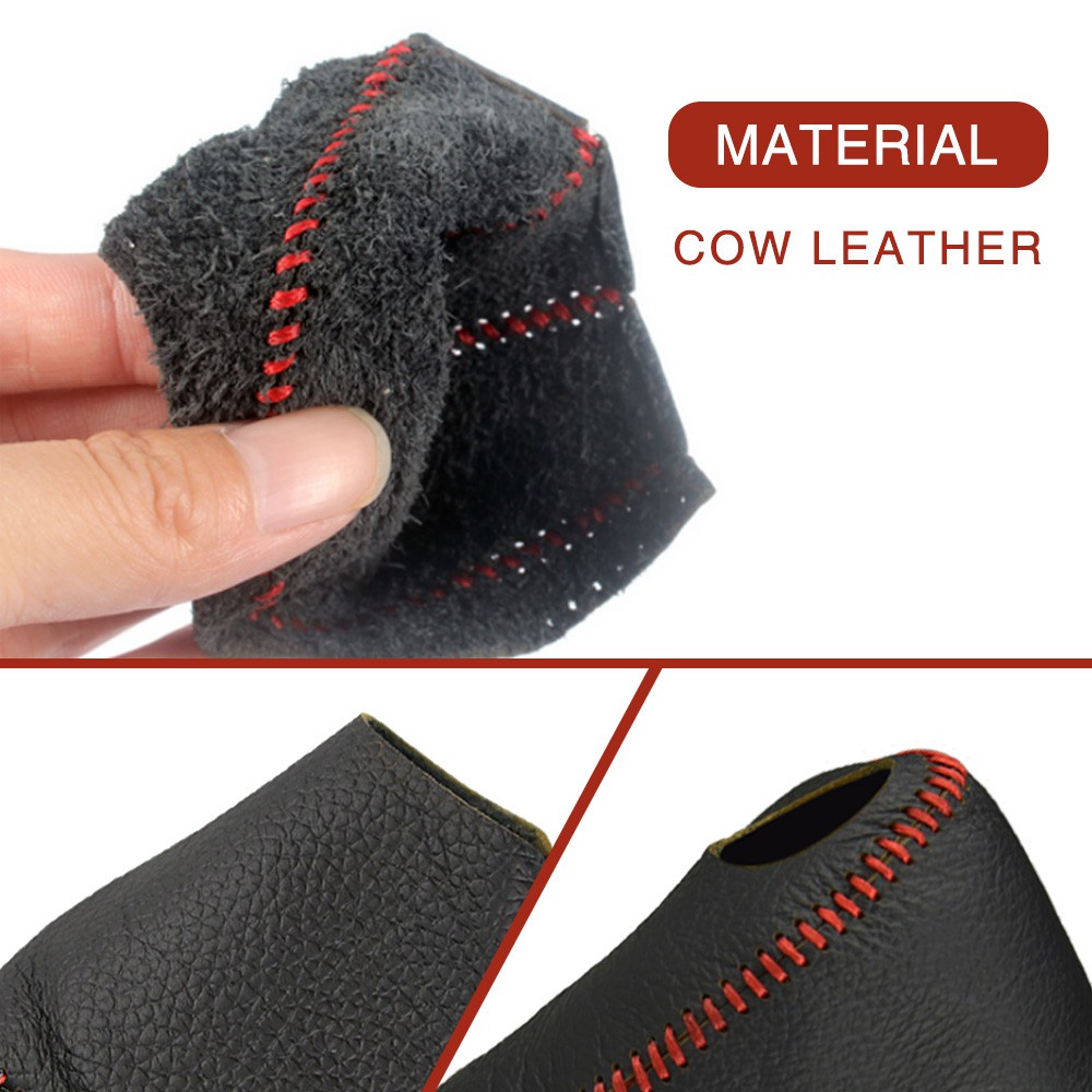 Vỏ Bọc Da Giả Cho Thắng Tay Và Phanh Xe Hơi Thông Dụng