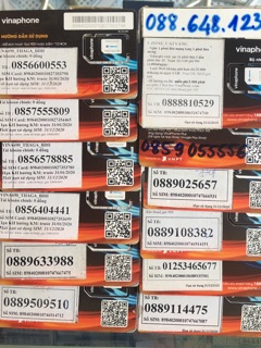 Sim Vinaphone 10 số siêu đẹp giá siêu sốc