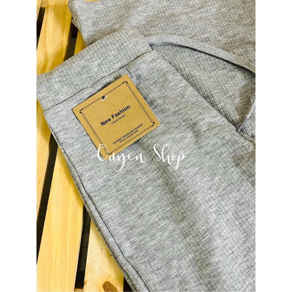 Quần Ống Loe Legging Chất Thun_Cạp Cao Tôn Dáng QS QUYEN SHOP