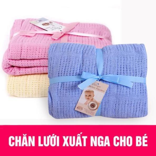 Giảm giá Chăn lưới xuất Nga chống ngạt cho bé đẹp