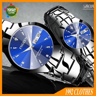 Đồng hồ cặp đôi cao cấp - Đồng hồ cặp dây thép Fngeen hàng hot trend 2021 - Tặng kèm hộp đựng cao cấp