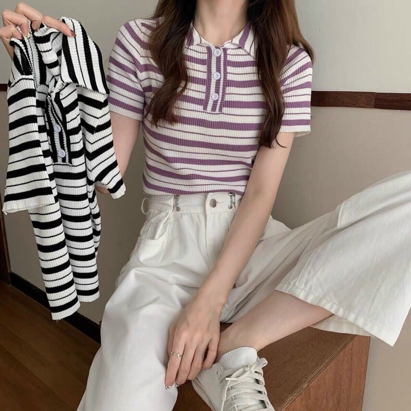 🌸🎉 Áo PoLo Len Dệt 🎉🌸
