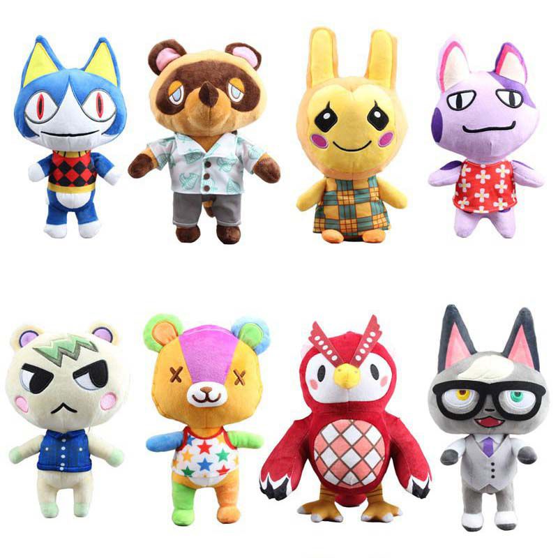 30cm Cute Animal Crossing Plush Toy Stitches Bob Marshal Celeste Stuffed Dolls
