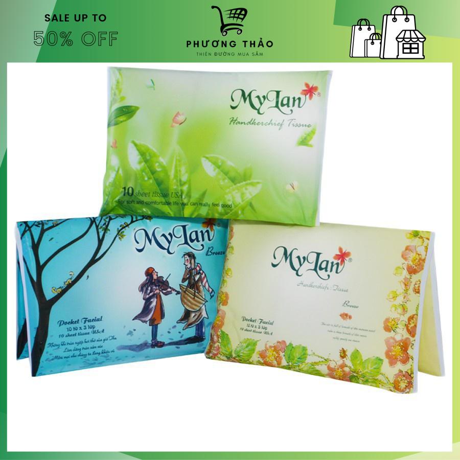 COMBO 10 GÓI GIẤY ĂN VÍ MYLAN NHỎ GỌN TIỆN DỤNG SIÊU RẺ GIÁ TỐT