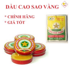 Date sp 4/2024 Cao sao vàng 4g  Hộp 4g cao sao vang Thương hiệu Danapha  Dầu Xoa Cao Sao Vàng 4G Danapha