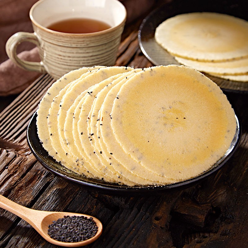 Nhập khẩu☈ﺴ✐Bánh quy khoai lang Fengblow cake FCL bánh giòn mỏng gói nhỏ Phúc Kiến Chaoshan đặc sản snack snack