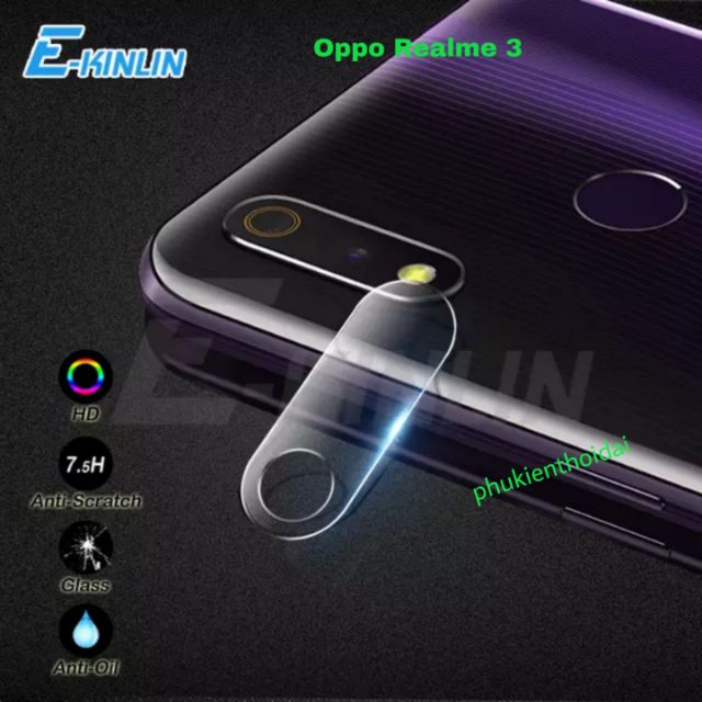 Cường lực camera cho Oppo Realme 3 đủ phụ kiện
