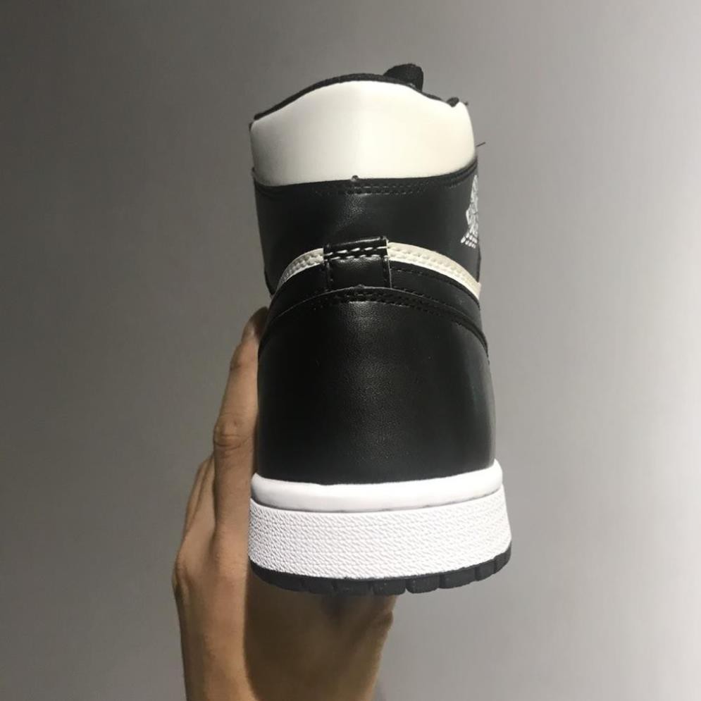 Giày thể thao sneaker jordan panda  đen trắng cao cổ nam nữ