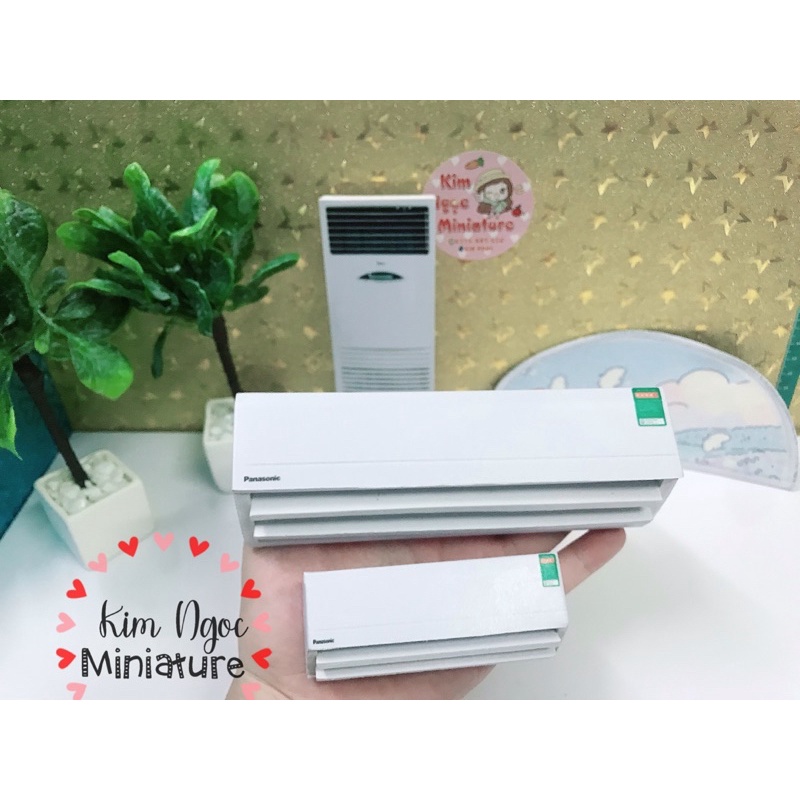 mô hình máy lạnh trang trí mô hình, nhà búp bê 1:6 1:12