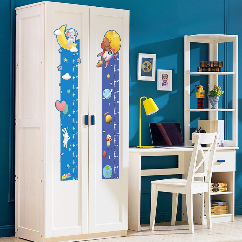 Decal Đo Chiều Cao Dán Tường, Dán Cửa Cho Bé DC101