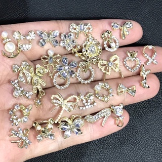 Charm nail-charm nơ hoa 2
