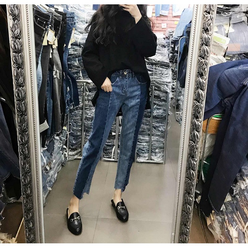 Quần Jeans Nữ Ulzzang - Jeans bò 2 màu