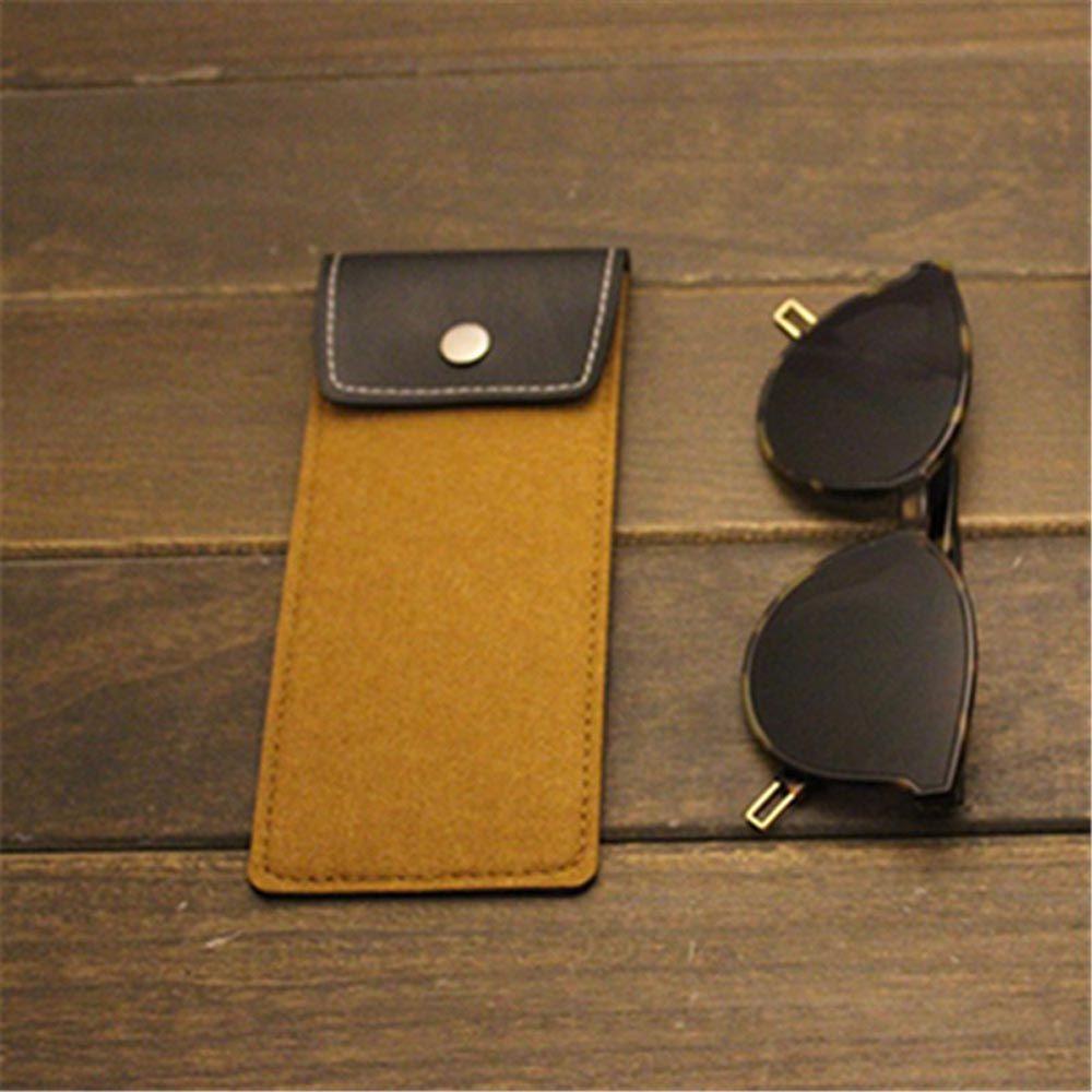 Túi Đựng Mắt Kính Bằng Vải Nỉ Chống Nước Thời Trang Unisex