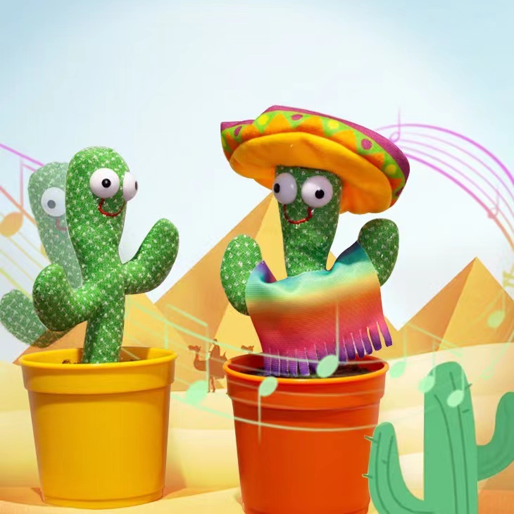 Đồ Chơi Cây Xương Rồng Nhảy Múa Có Đèn Led