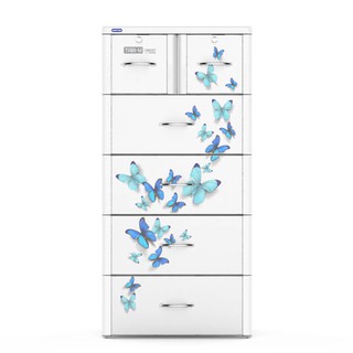 Tủ nhựa Tabi Duy Tân 5 tầng 6 ngăn