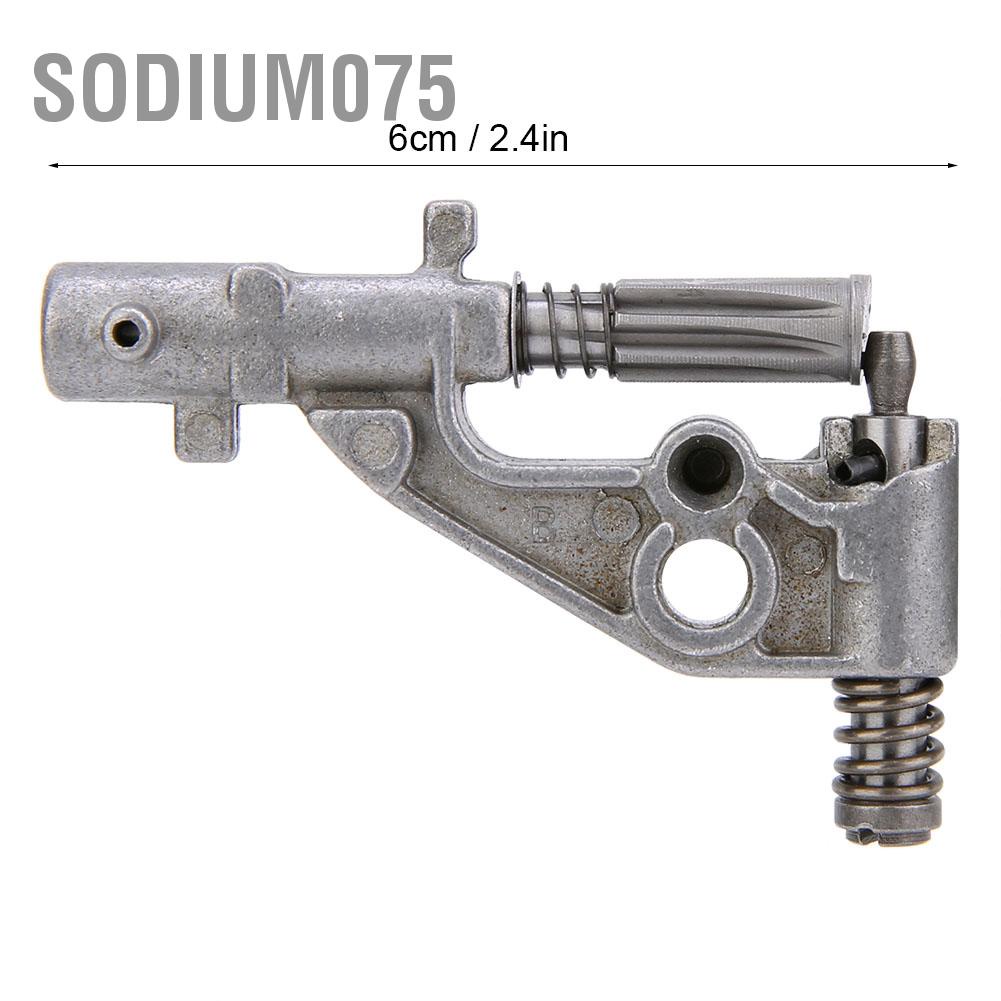 Sodium075 Máy bơm dầu cưa xích Phù hợp với lò hơi cho Husqvarna 340 345 350 351 353 346 Bộ phận