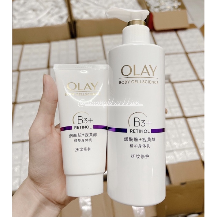 Dương thể trắng da B3 + Retinol Olay đình đám