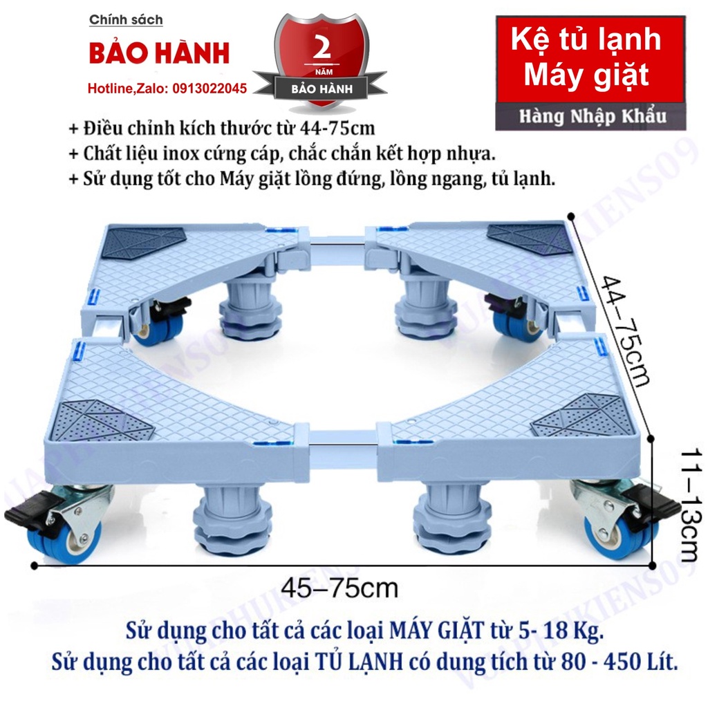 Kệ tủ lạnh máy giặt (Loại cường lực số 1 hiện nay)