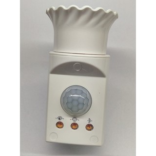 Đui đèn cảm biến chuyển động góc quét rộng 220V