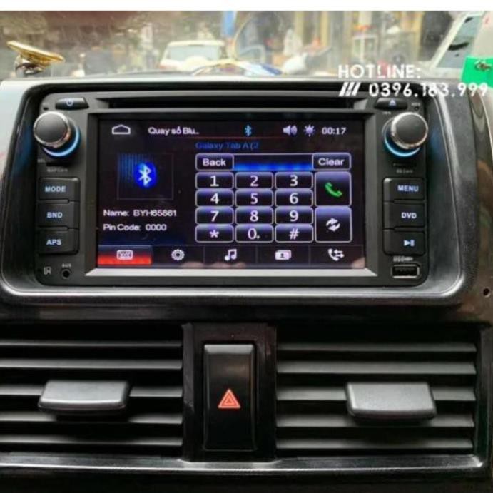 [Giảm giá]  Đầu DVD GPS dẫn đường lắp chung Toyota (Vios, innova, fortuner, Altisl, yaris..) tặng thẻ GPS l