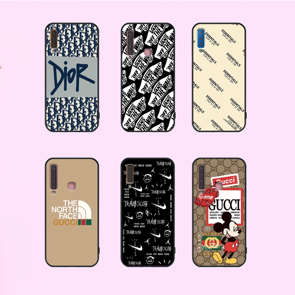 Ốp Lưng Samsung A7 2018 - Samsung A9 2018 in hình thương hiệu thời trang cao cấp.